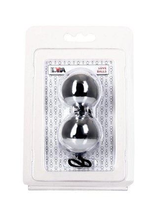 Вагинальные шарики TOYFA, ABS пластик, серебристый, 20,5 см, 3,5 см