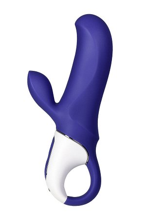 Нереалистичный вибратор Satisfyer Vibes Magic Bunny, силикон, фиолетовый, 17,7 см.