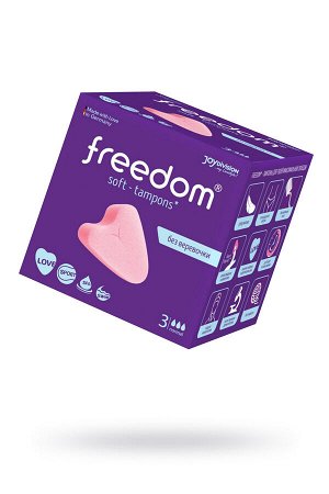 Тампоны женские гигиенические FREEDOM Normal, 3 шт