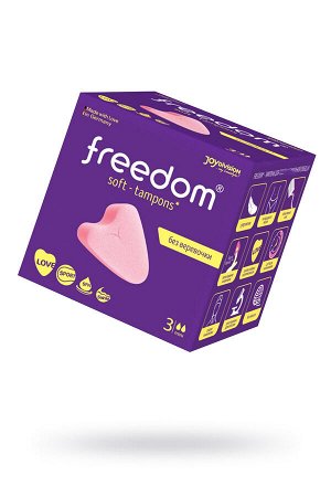 Тампоны женские гигиенические FREEDOM Mini, 3 шт