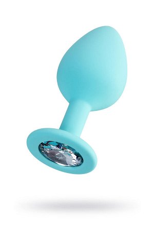 Анальная втулка ToDo by Toyfa Brilliant, силикон, мятный, 8 см, ? 3,5 см, 50 г