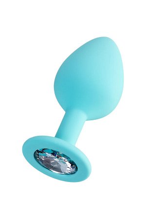 Анальная втулка ToDo by Toyfa Brilliant, силикон, мятный, 8 см, ? 3,5 см, 50 г