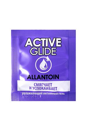 Увлажняющий интимный гель ACTIVE GLIDE ALLANTOIN, 3г по 20шт в упаковке