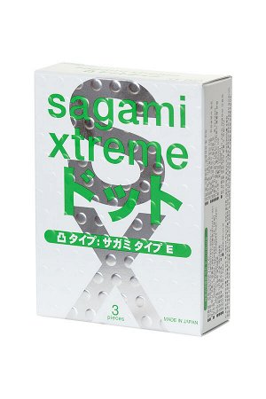 Презервативы латексные Sagami Xtreme Type-E №3