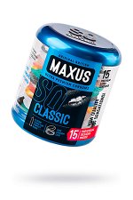 Презервативы MAXUS Классические в железном кейсе  № 15
