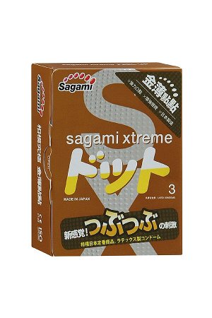 Презервативы Sagami, xtreme, feel up, латекс, 19 см, 5,2 см, 3 шт.