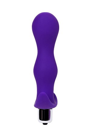 Анальная пробка с вибрацией A-Toys by TOYFA Kamet, размер L, силикон, фиолетовый, 14 см