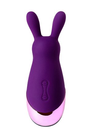 Стимулятор эрогенных зон Eromantica BUNNY, силикон, фиолетовый, 12,5