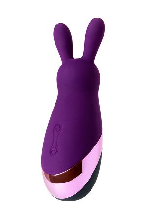 Стимулятор эрогенных зон Eromantica BUNNY, силикон, фиолетовый, 12,5