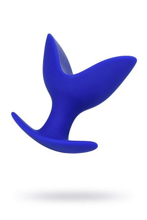 Расширяющая анальная втулка ToDo by Toyfa Bloom, силикон, синий, 9,5 см, ? 7 см