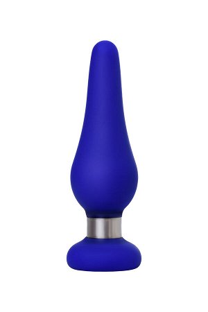 Анальная втулка ToDo by Toyfa Сlassic, размер S, силикон, синяя, 10 см,  3 см