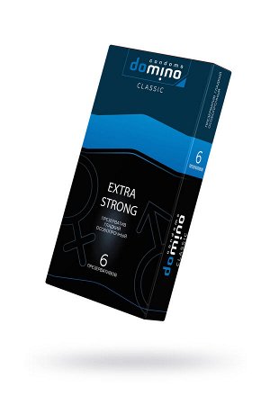 Презервативы Luxe DOMINO CLASSIC Extra Strong 6 шт, 18 см