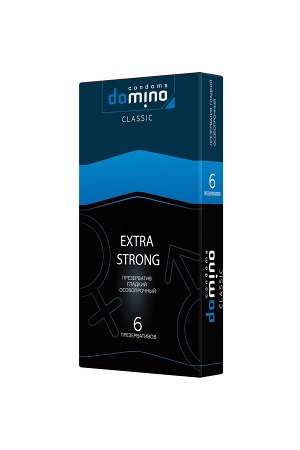 Презервативы Luxe DOMINO CLASSIC Extra Strong 6 шт, 18 см