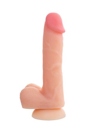 TOYFA Фаллоимитатор RealStick Silicone Hugh J, телесный, 20,5 см