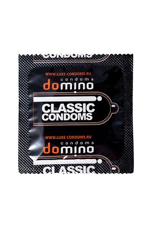 Презервативы Luxe  DOMINO CLASSIC Long action 6 шт, 18 см