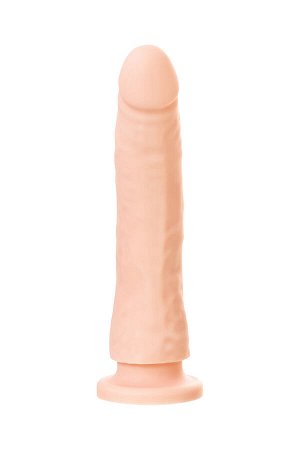 Фаллоимитатор RealStick Silicone Matt B, телесный, 21,5 см