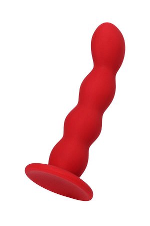 Анальный фаллоимитатор ToDo by Toyfa Favorite, силикон, красный, 13 см, ? 2,8 см