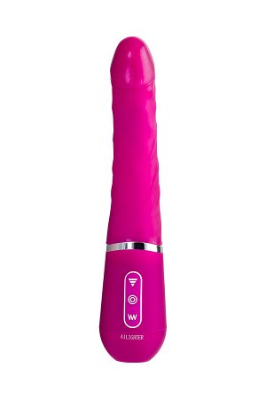 Нереалистичный вибратор Ailighter Smart Telescopic lover, TPE, розовый, 27,1 см.