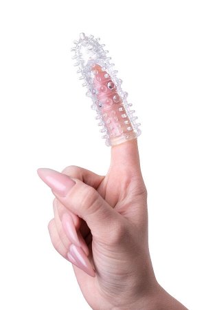 Насадка на палец A-Toys Arbo, ТРЕ, прозрачный, 8 см