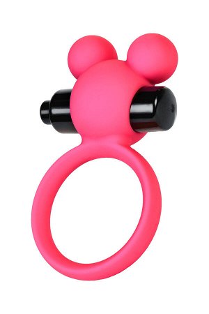 Виброкольцо на пенис A-Toys by TOYFA Pikle, силикон, розовое, 6,9 см, ? 3,1 см