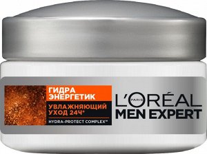 Loreal Paris Men Expert Гидра Энергетик Крем для лица "Увлажняющий уход 24ч", мужской, для всех типов кожи, 50 мл