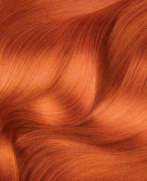 Garnier Стойкая крем-краска для волос "Olia" с цветочными маслами, без аммиака, оттенок 7.40 Искрящийся медный, медный, 112 мл.