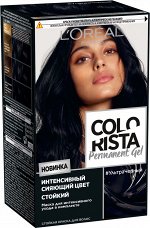 L&#039;Oreal Paris Стойкая краска для волос &quot;Colorista Permanent Gel&quot;, оттенок Ультра Черный