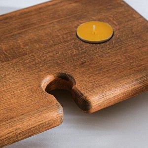 Столик на ванну деревянный "RelaX" орех