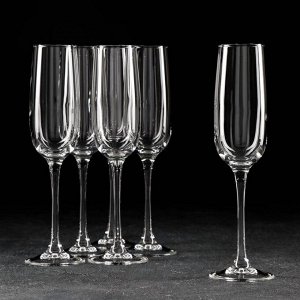 Набор бокалов для шампанского «Аллегресс», 175 мл, 6 шт