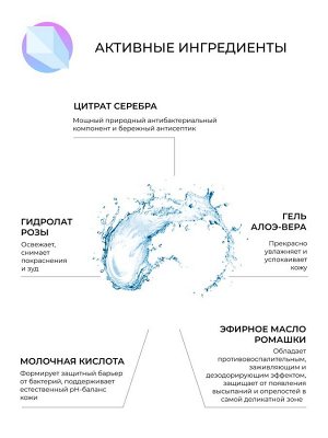 Интимный дезодорант "Гипоаллергенный"