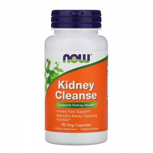 Now Foods, Kidney Cleanse, 90 растительных капсул