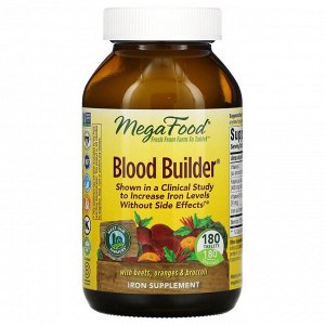 MegaFood, Blood Builder, 180 таблеток