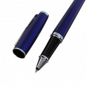Ручка-роллер Parker Urban Core T309 Nightsky Blue CT F, 0.5 мм, корпус из латуни, чёрные чернила (1931589)