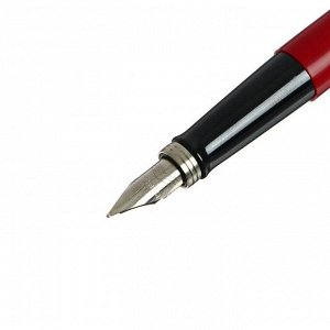 Ручка перьевая Parker Jotter Original F60 Red CT F, корпус из нержавеющей стали/пластика, синие чернила (R2096898)