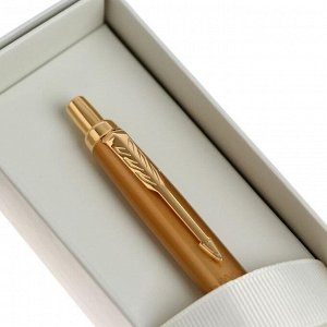 Ручка шариковая Parker Jotter Monochrome XL SE20 Gold GT М 1.0 мм, корпус из нержавеющей стали, синие чернила (2122754)