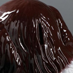 Копилка "Собака Бетховен", белый, чёрный цвет, 33 см