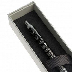 Ручка шариковая Parker IM Premium SE K325 корпус из нержавеющей стали темно-серый, хромированные детали, синие чернила