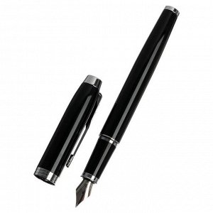 Ручка перьевая Parker IM Core F321 Black CT F, корпус из нержавеющей стали (1931644)