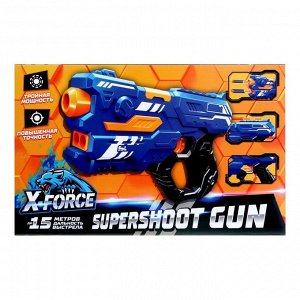 Бластер SUPERSHOOT GUN, стреляет мягкими пулями