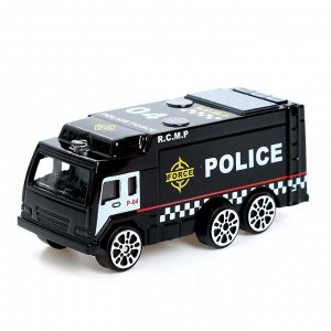 Машина металлическая «Полиция», масштаб 1:64, цвет МИКС, на блистере