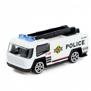 Машина металлическая «Полиция», масштаб 1:64, цвет МИКС, на блистере