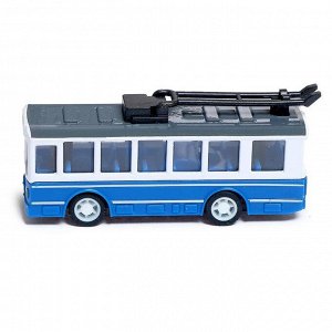 Автобус металлический «Город», инерционный