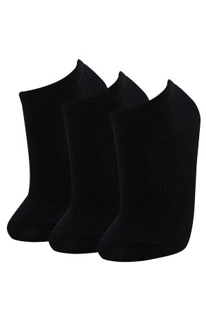 Женские хлопчатобумажные 3 пары коротких носков