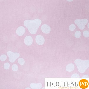 Постельное белье Этель 1,5 сп Pink cat 143х215 см, 150х214 см, 50х70 см -1 шт, 100% хл, бязь