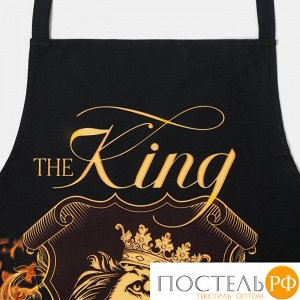 Фартук "Этель" The King of the kitchen  73х71 см см, 100% хл, саржа 190 гр/м2   4645795