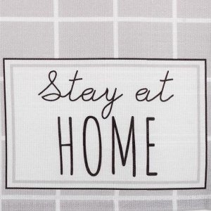 Набор подарочный Stay at home: полотенце, подставки, кухонная ложка, кухонная лопатка