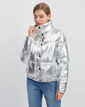 Куртка утепленная жен. (145002) серебряный