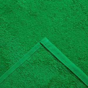 Полотенце махровое Экономь и Я 50х90 см, цв. зеленый, 100% хлопок, 320 гр/м2