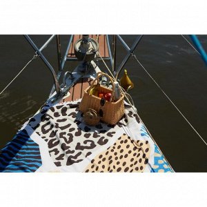 Полотенце пляжное Этель «Леопард», d 150см