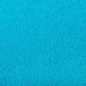 Полотенце махровое 30х60 см, цв. голубой, 100% хлопок, 320 гр/м2